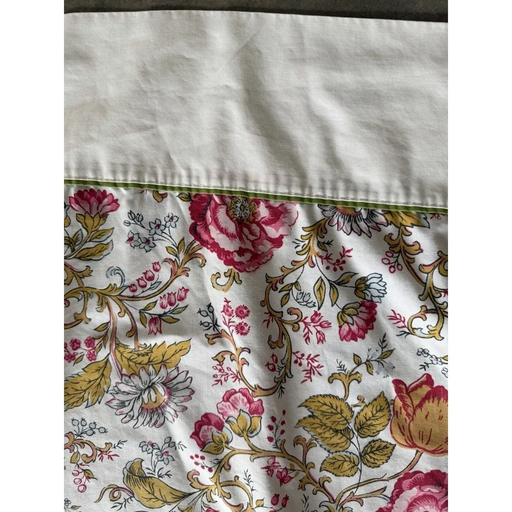 Vintage Springmaid  Twin Flat  Sheets Floral Lot Of 4 -80x90 Made In‎ USA